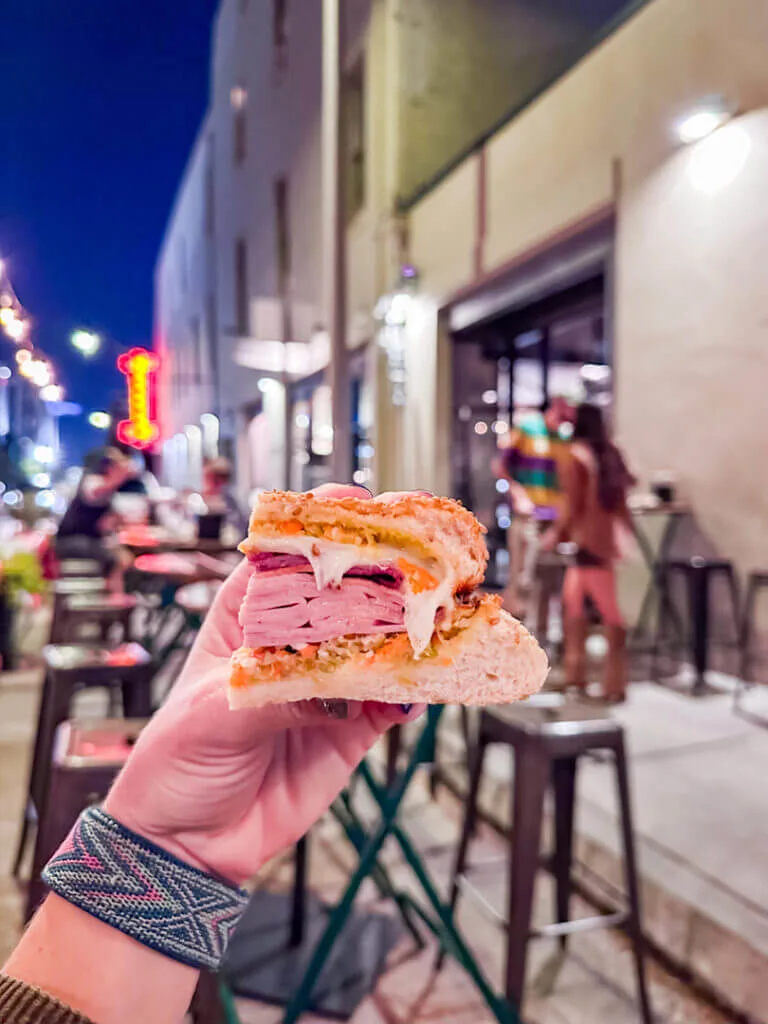 muffaletta sandwich new orleans one day cochon butcher 