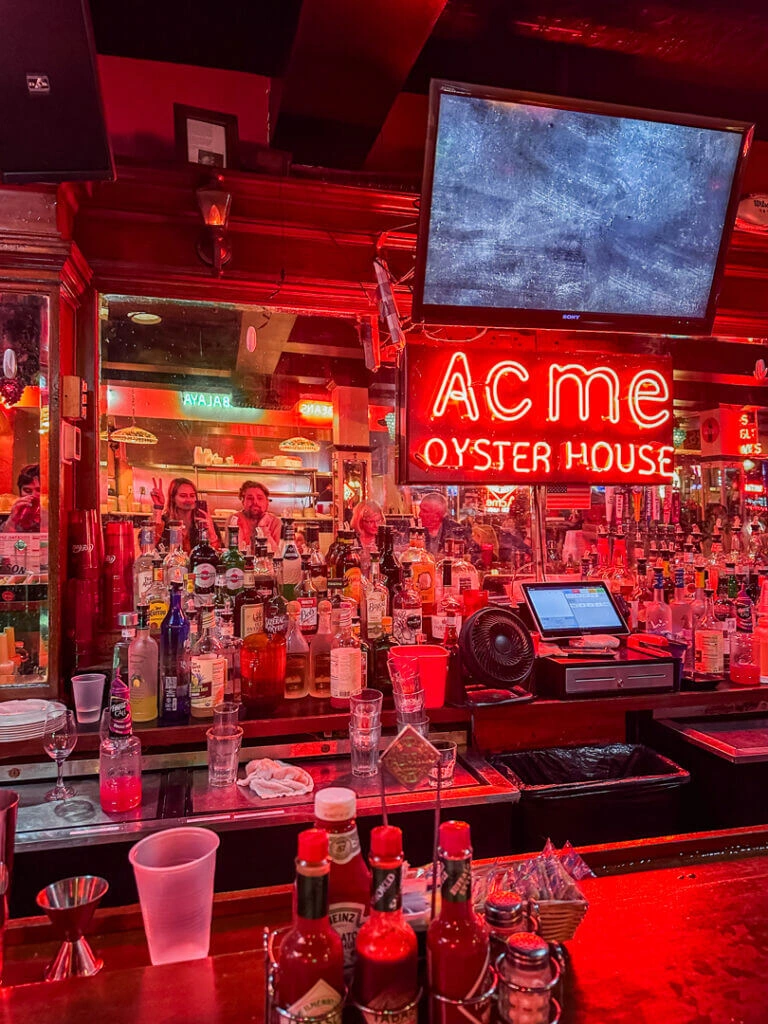 Acme oyster house bourbon street 