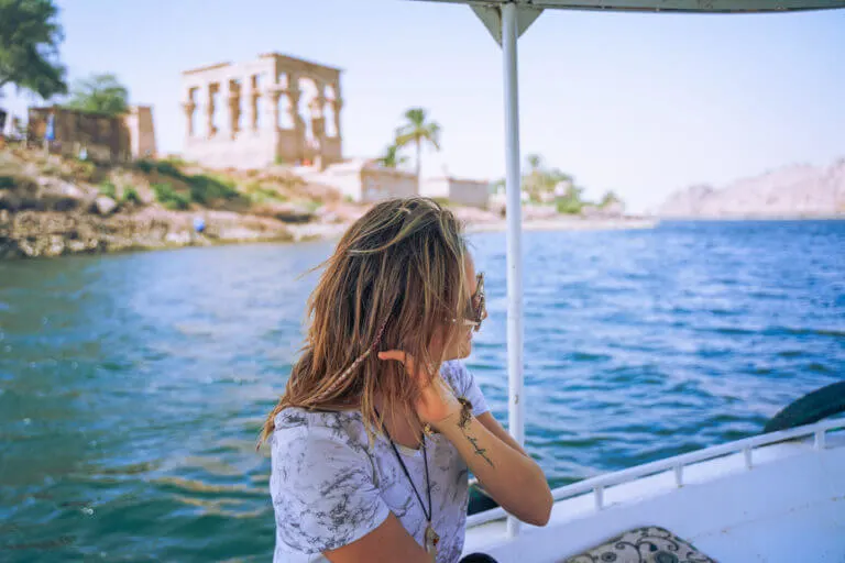 Philae Temple visit on aswan luxor nile cruise
