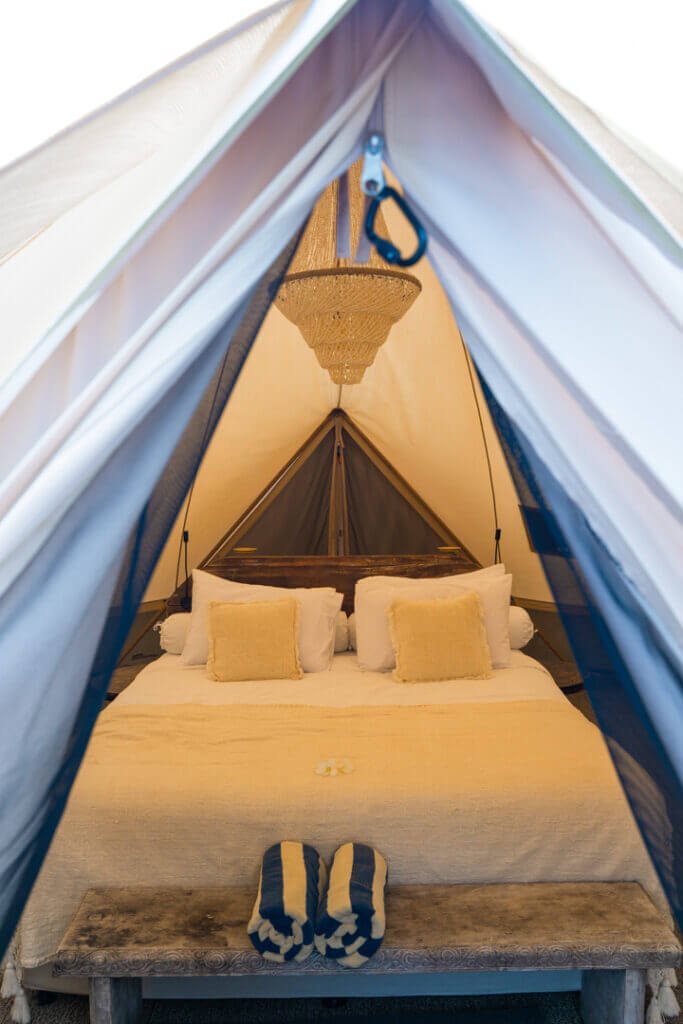 Naluna Lembongan glamping tent
