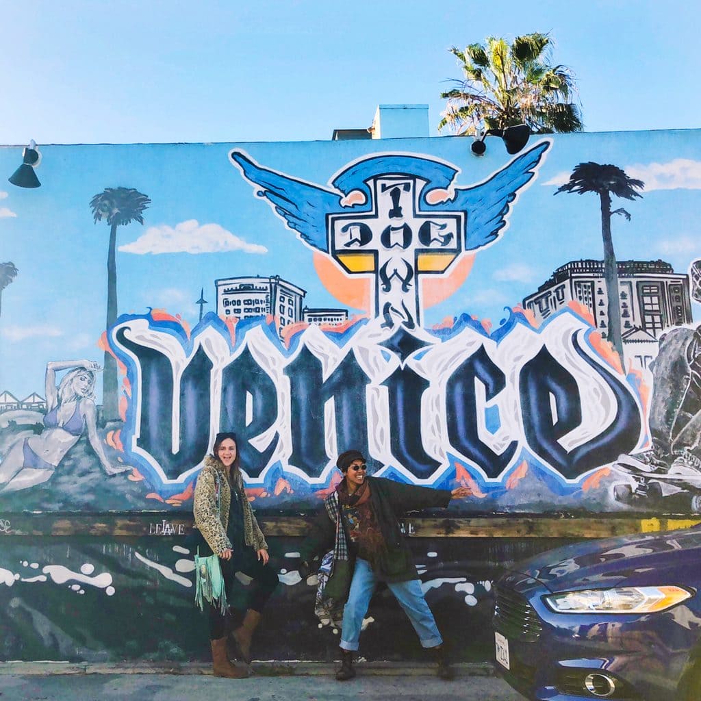 Venice beach stop with one day in LA