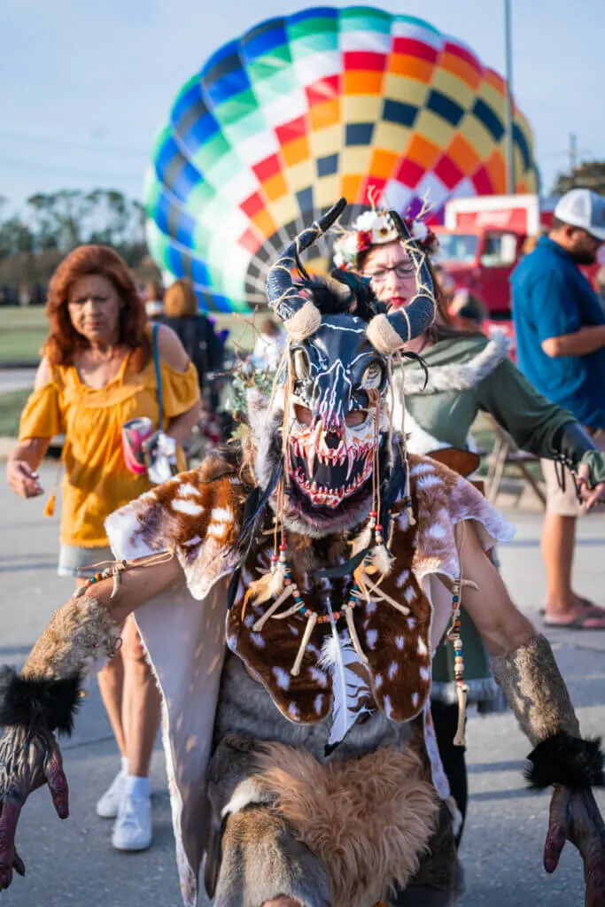 halloween costumes at rougarou festival