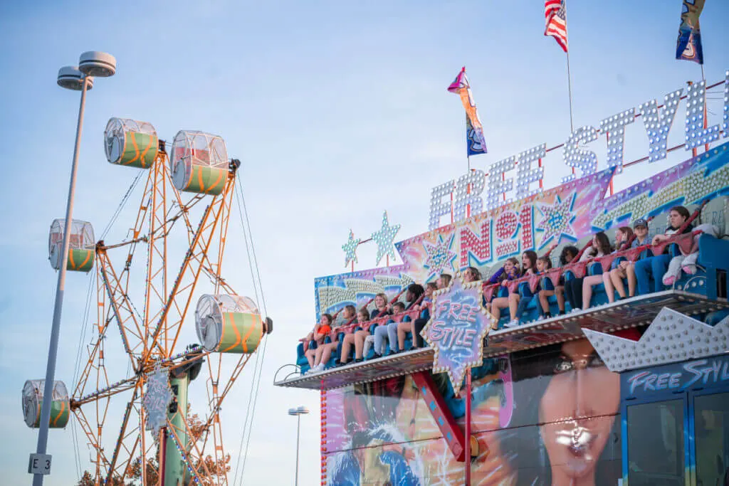 Rougarou Festival carnival rides