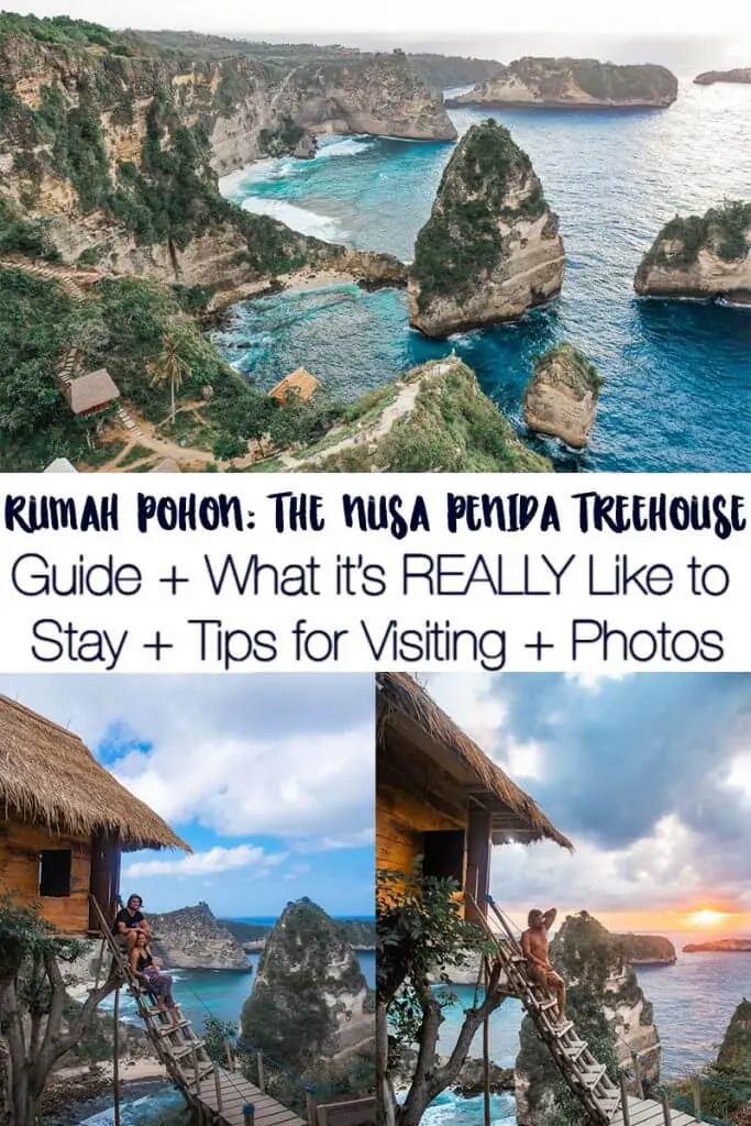Rumah Pohon, the Nusa Penida Treehouse, a complete guide, information on what it's REALLY like to stay here, and tips for visiting and taking the best photos.