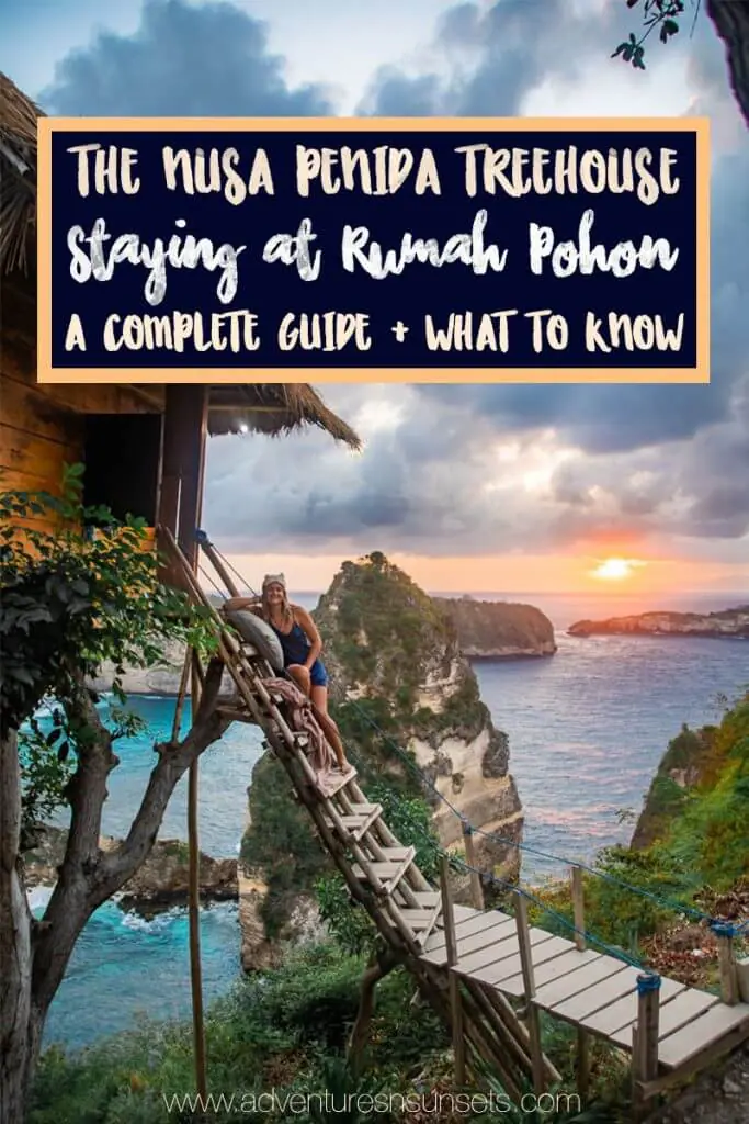 Staying at Rumah Pohon, the Nusa Penida Treehouse: A Complete Guide + What you need to know before you go!