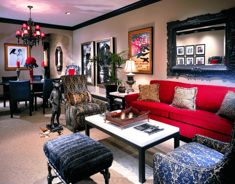 Dallas themed hotel room Hotel Zaza 