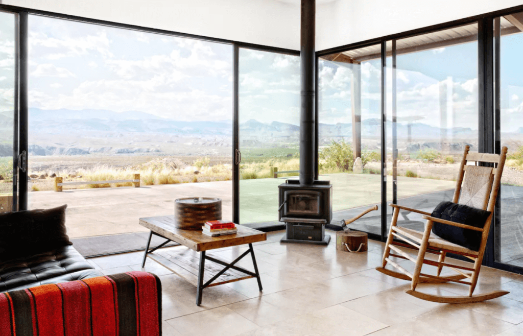 Modern Solar Home Marfa - beautiful and unique places to stay in Texas Airbnb