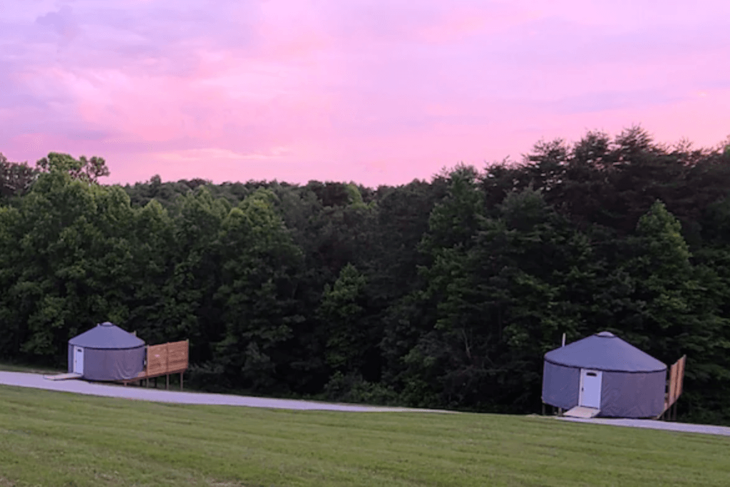 hocking hills ohio luxury yurts