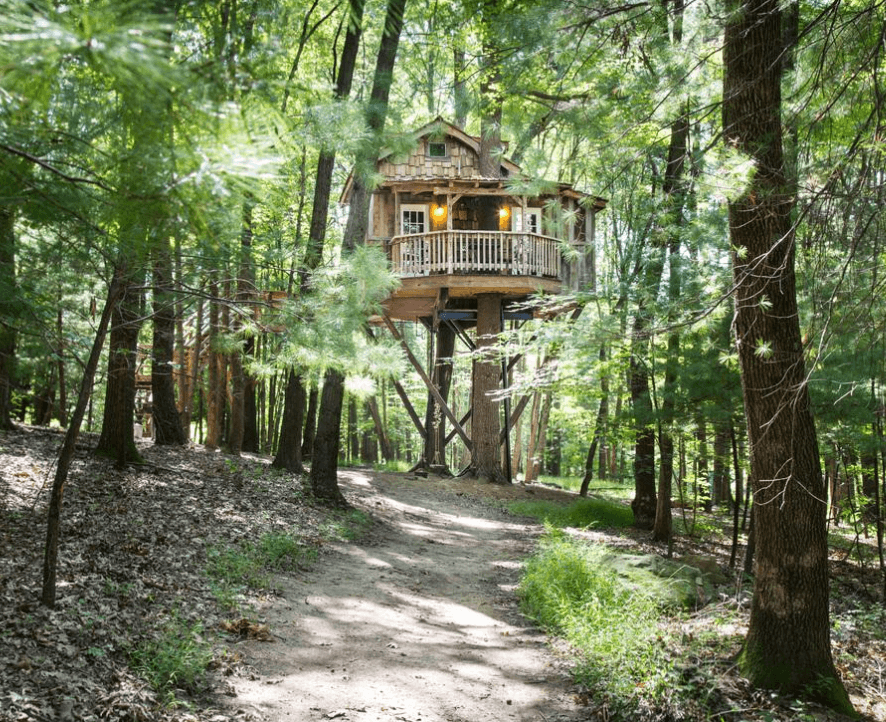 The mohicans treehouse resort ohio unique accommodation 