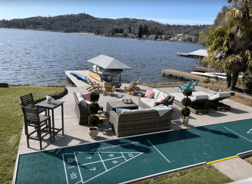Unique Northern California VRBO rental for groups lake wildwood