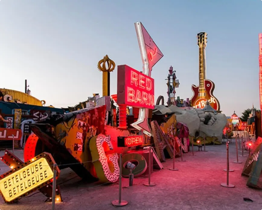 Neon museum las vegas fun date ideas