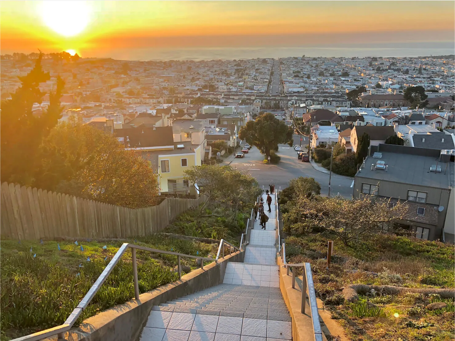 best sunsets in san francisco and the places to watch sf sunsets from the water and the city