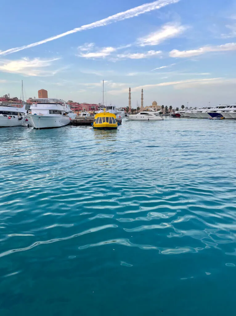 Hurghada is one of the best places to visit in Egypt for beautiful coasts