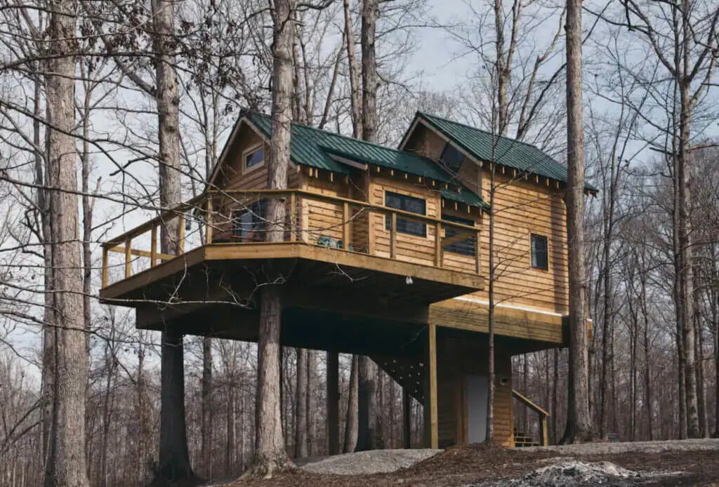 Serenity House up in the trees tennessee
