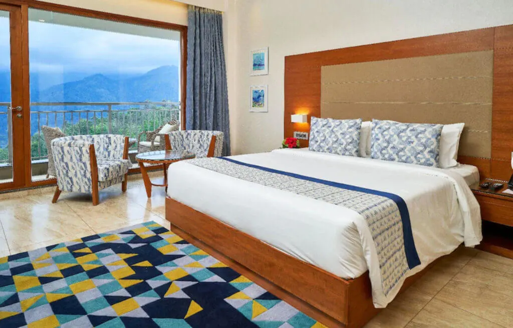 Colorful rooms with a view Vibe Munnar Resort Kerala