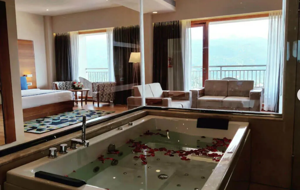 Private Jacuzzi Suite Vibe Munnar Resort Kerala