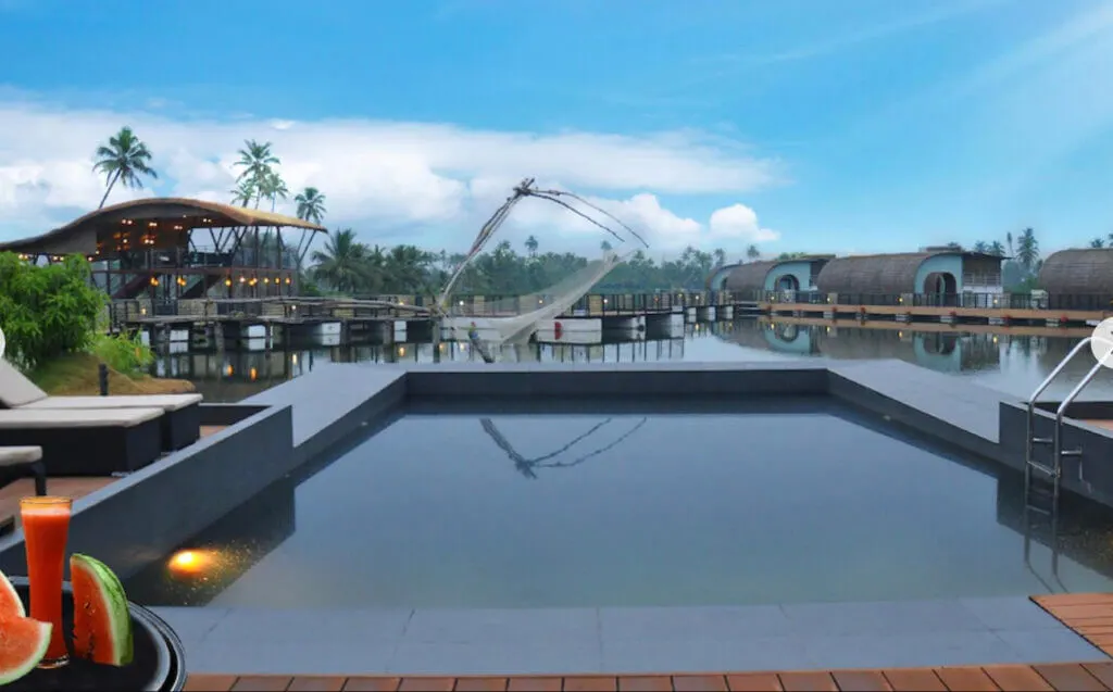 Aquatic Island by Poppy's pool views