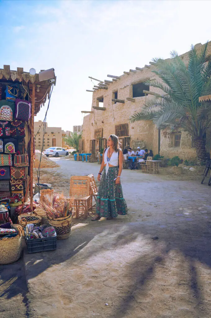 Visiting the Siwa oasis mud fortress in Egypt