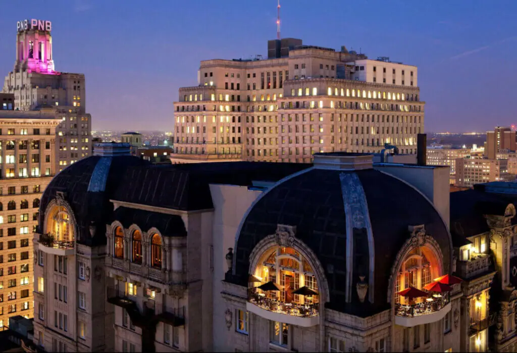 The Bellevue Hotel Philadelphia Romantic date weekend idea