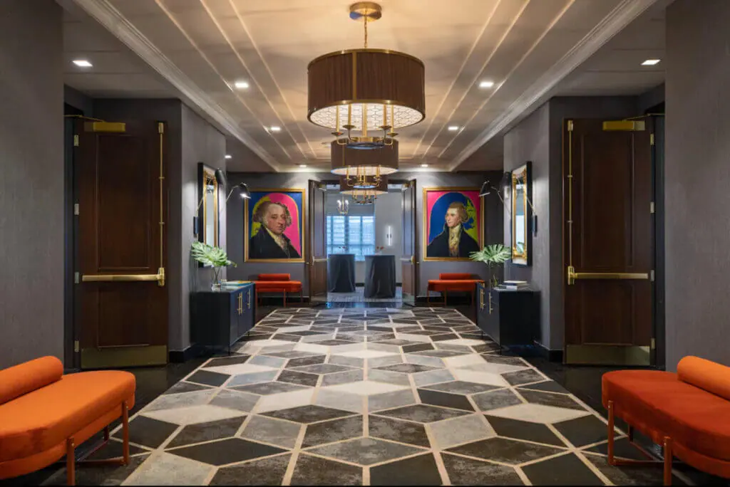 Kimpton Palomar&nbsp;boutique hotel Philadephia unique hotel
