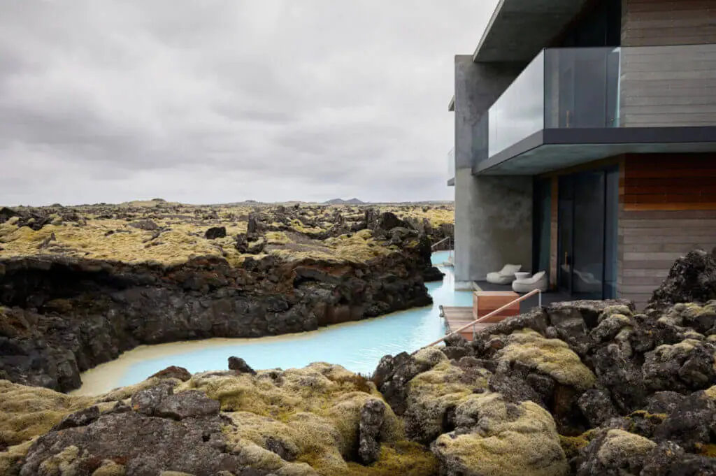 The Retreat at Blue Lagoon Iceland lagoon views and cool iceland hotel design