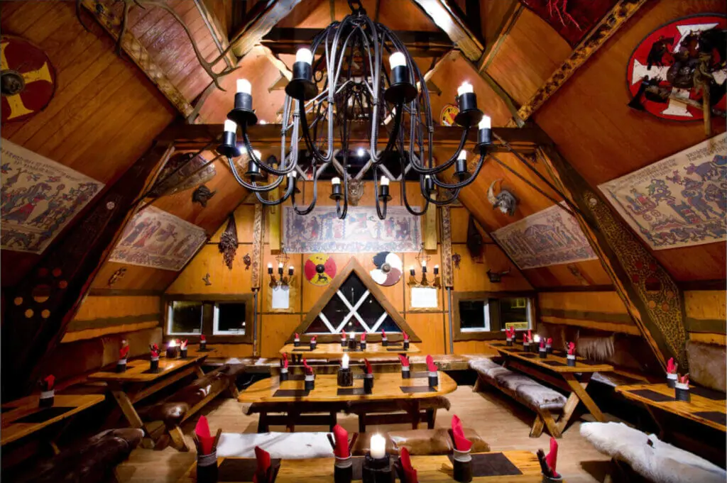 Traditional viking dinner at hotel viking iceland