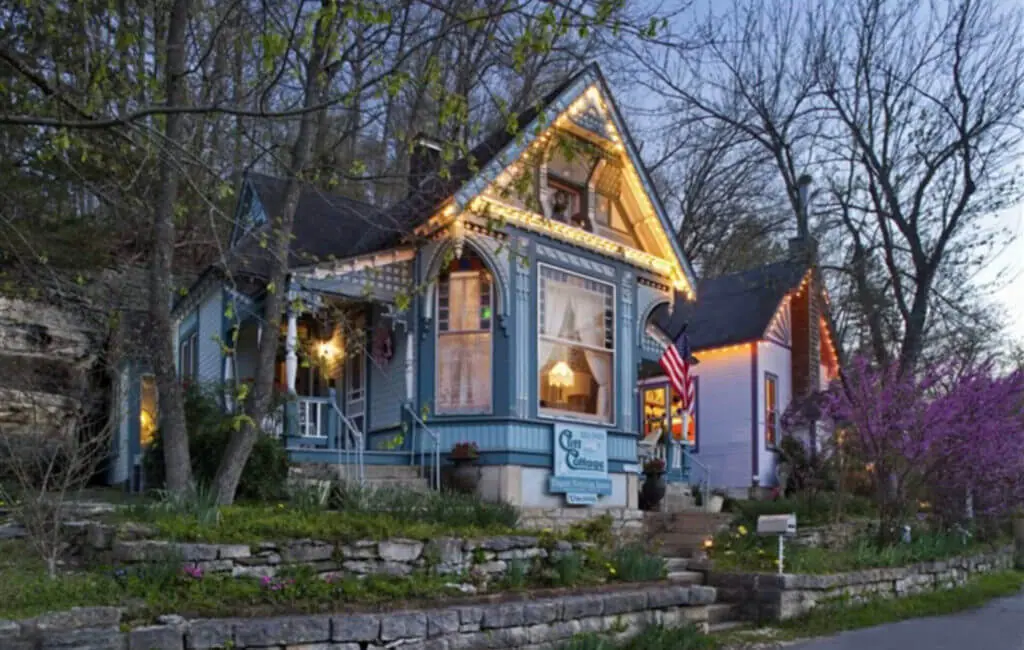 Cliff Cottage Inn Eureka Springs Victorian B&B Arkansas