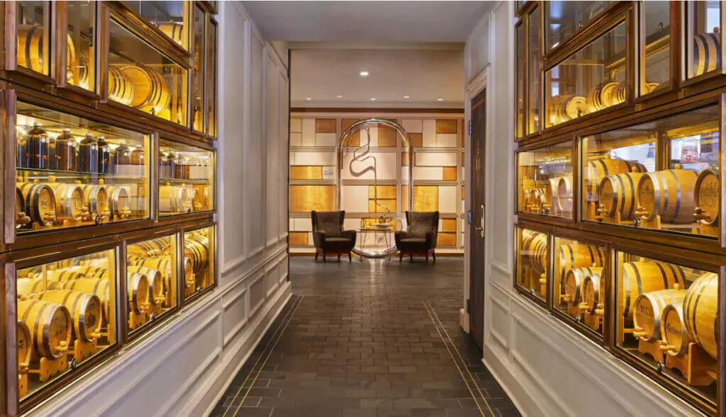 The luxury interior of Le Méridien in downtown Indianapolis