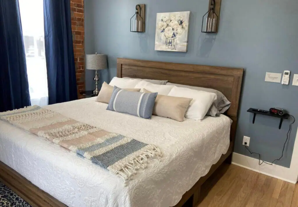 Brickhouse Loft unique boutique hotel room in Indiana