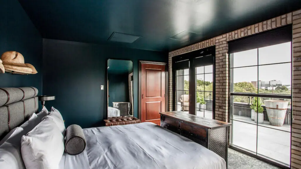 A cool place to stay in Indiana, the rooms at Ironworks Hotel