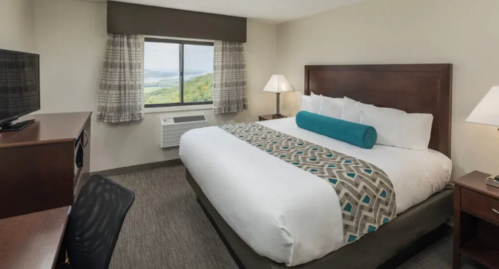 A room with a view at Chestnut Mountain Resort