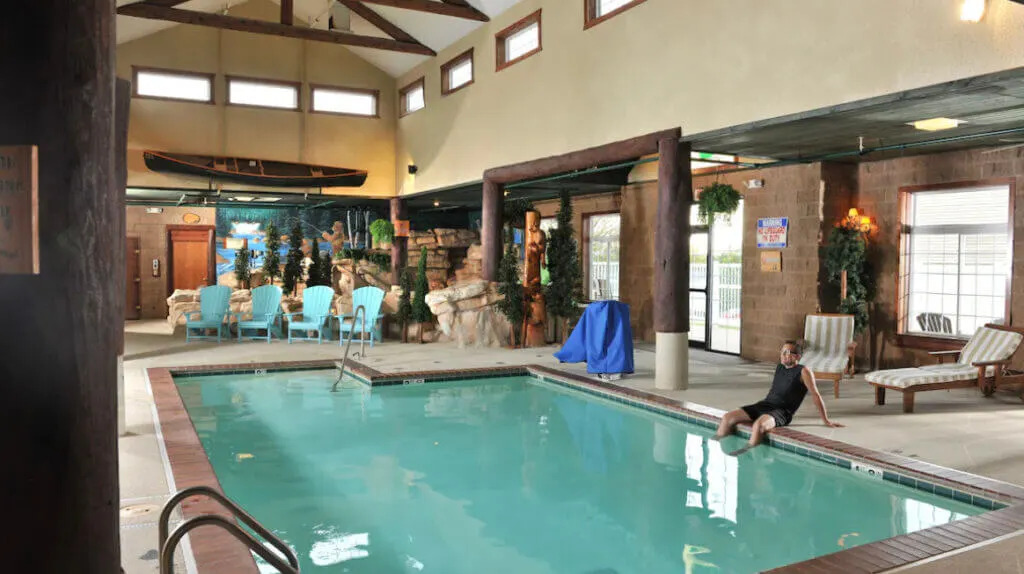 Pool at Stoney Inn Creek, Galena