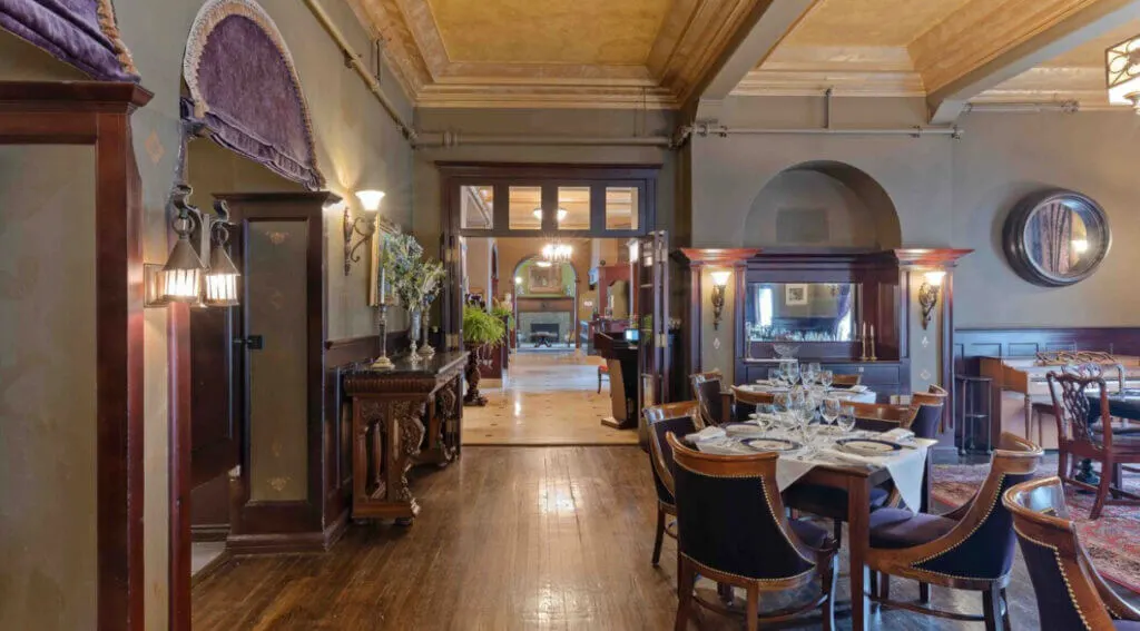 Dining Room at The Detroit Club Hotel