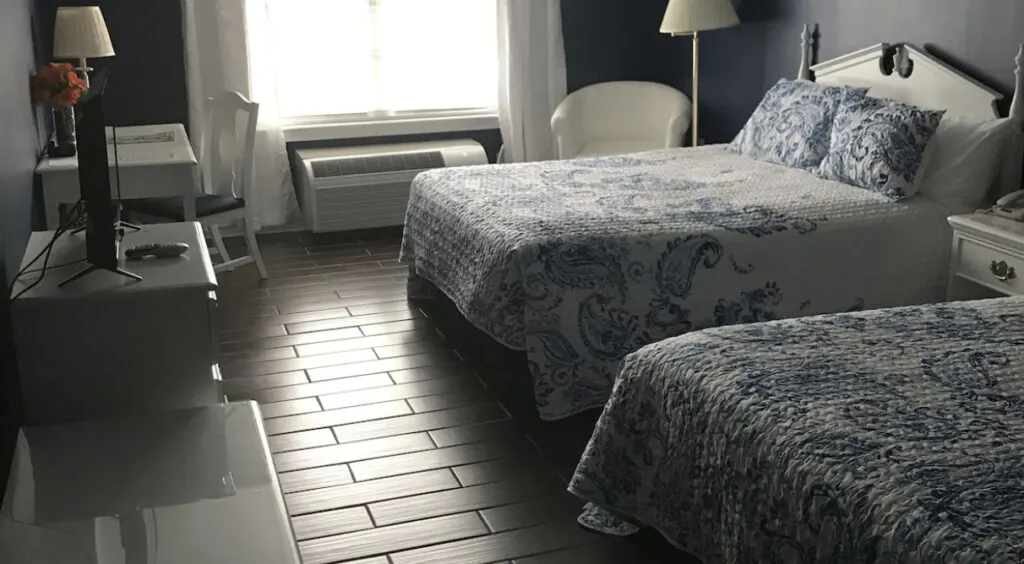 Room interior at French Quarter Inn Maysville Kentucky