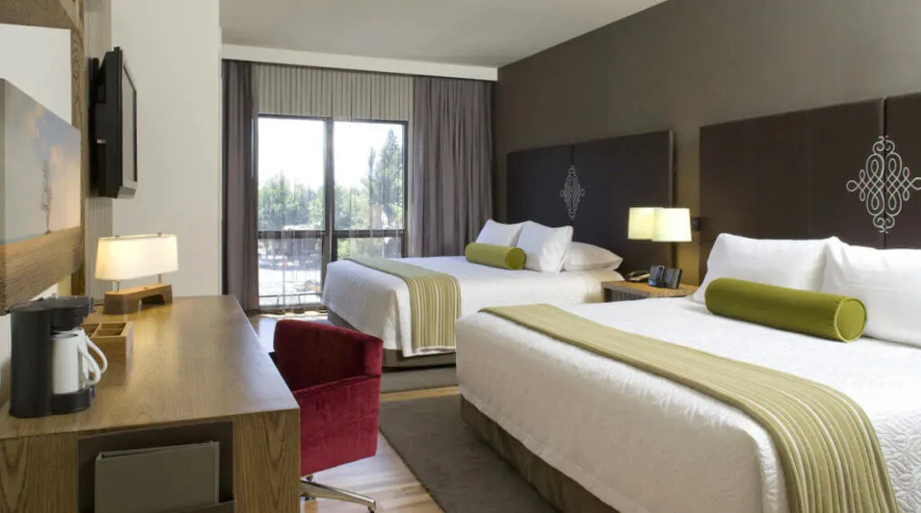 Room interior at unique place to stay in Napa Andaz Napa