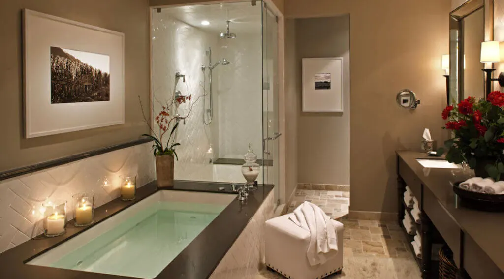 Spa treatment room at one of the most unique places to stay in Napa Valley Hotel Yountville