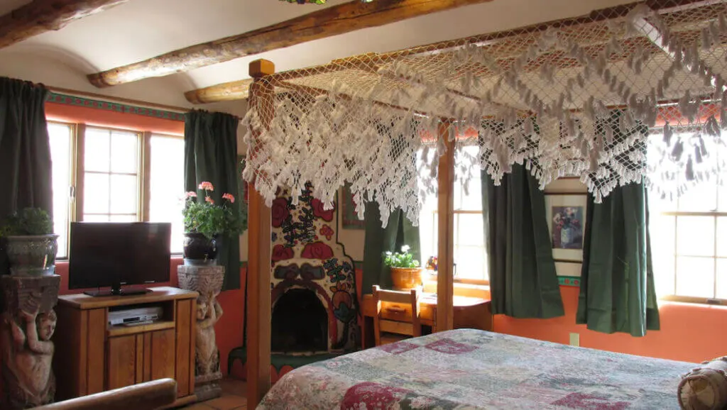 Room interior of unique hotel La Doña Luz
