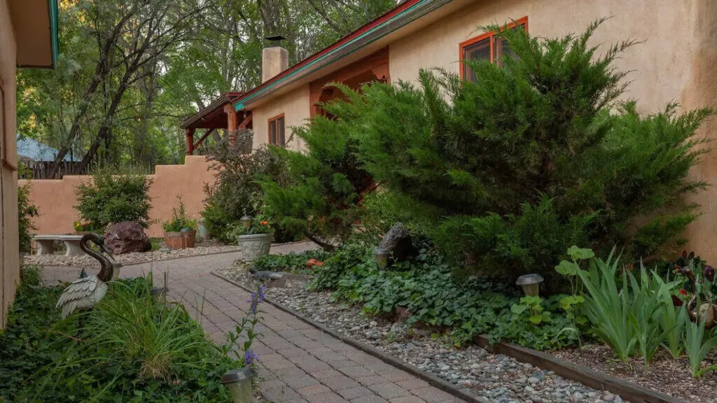 Garden at Dreamcatcher B&B, New Mexico