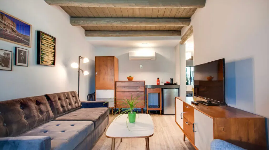 Interior of suite at El Vado Motel