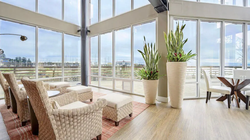 Lobby view at Cannery Pier Hotel & Spa