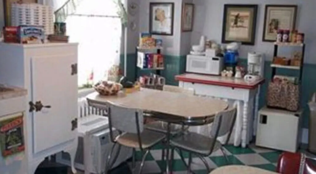 Kitchen of A Sentimental Journey Bed & Breakfast