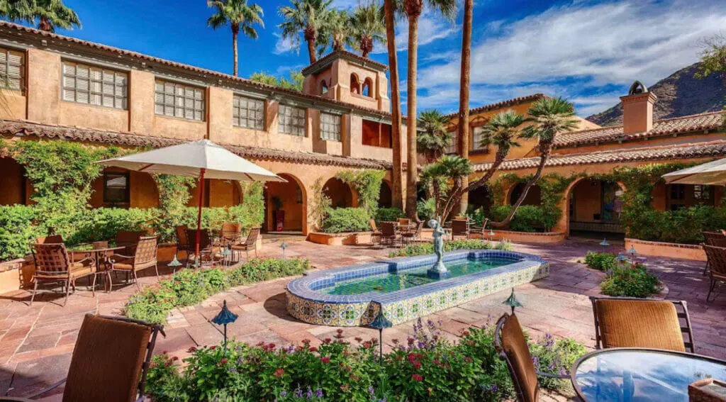 Exterior outdoors area at Royal Palms Resort, Arizona