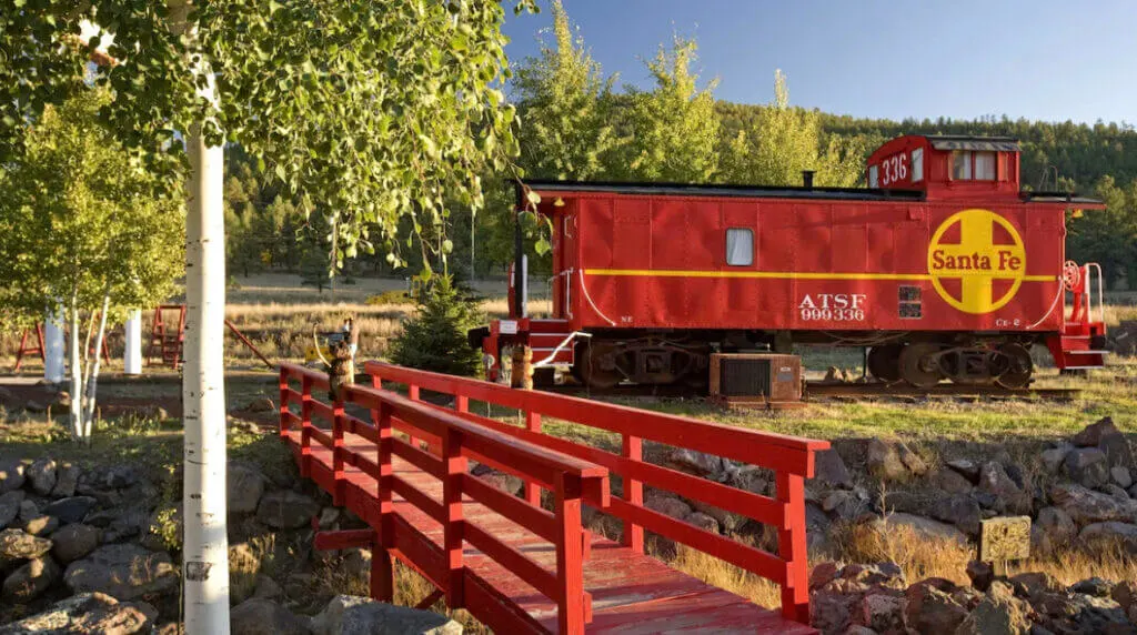 Caboose Accomodation at Canyon Motel & RV Park