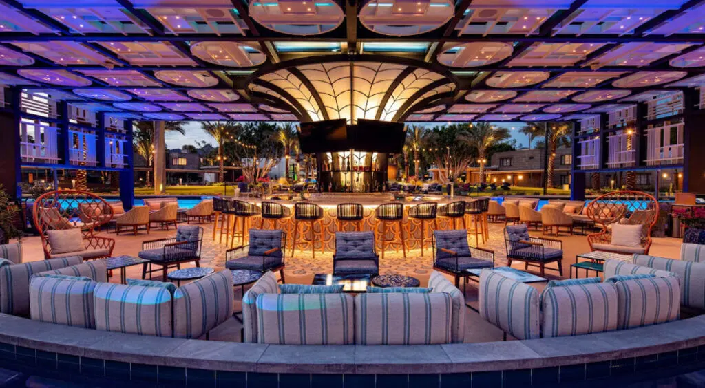 dining area at Arizona Biltmore