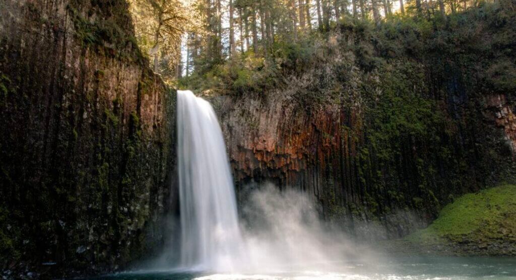 Abiqua Falls, things to do in Oregon near cool lodging The Bali House