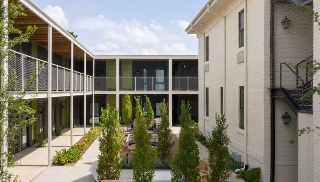 Exterior of the Bradford House OKC