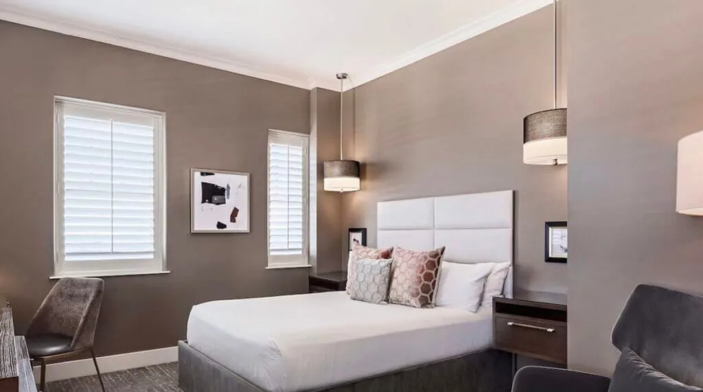 Unique hotel room at Ambassador Hotel, Oklahoma City