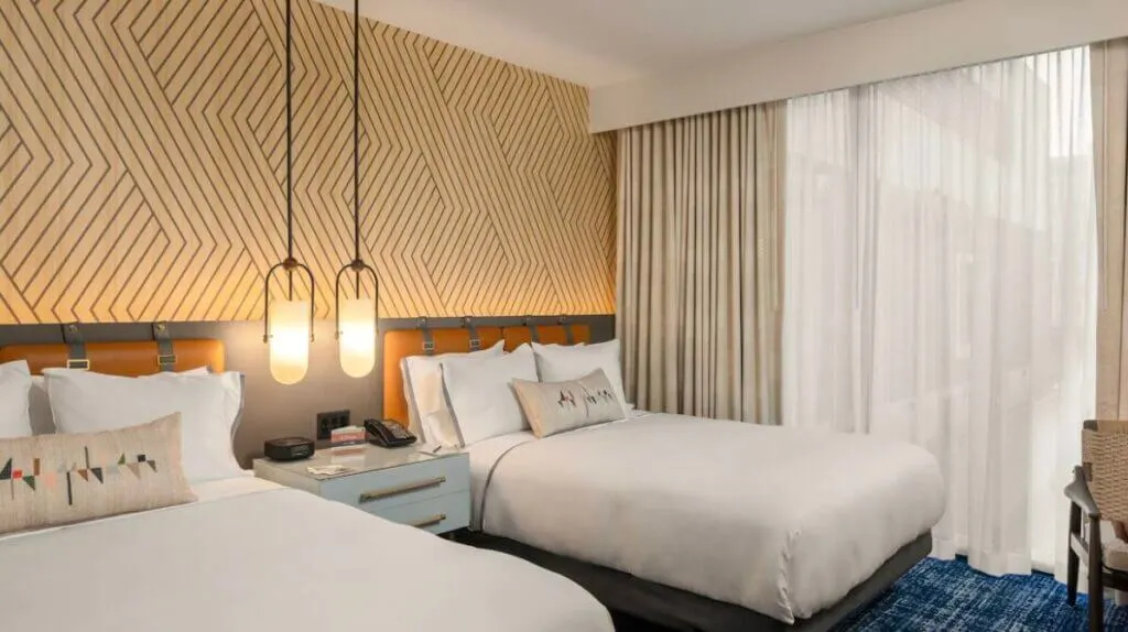 room interior at Oklahoma City unique hotel The Ellison