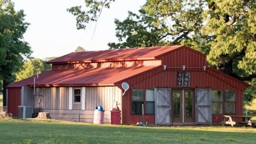 Unique Ranch stay in Oklahoma Rebel Hill Guest House