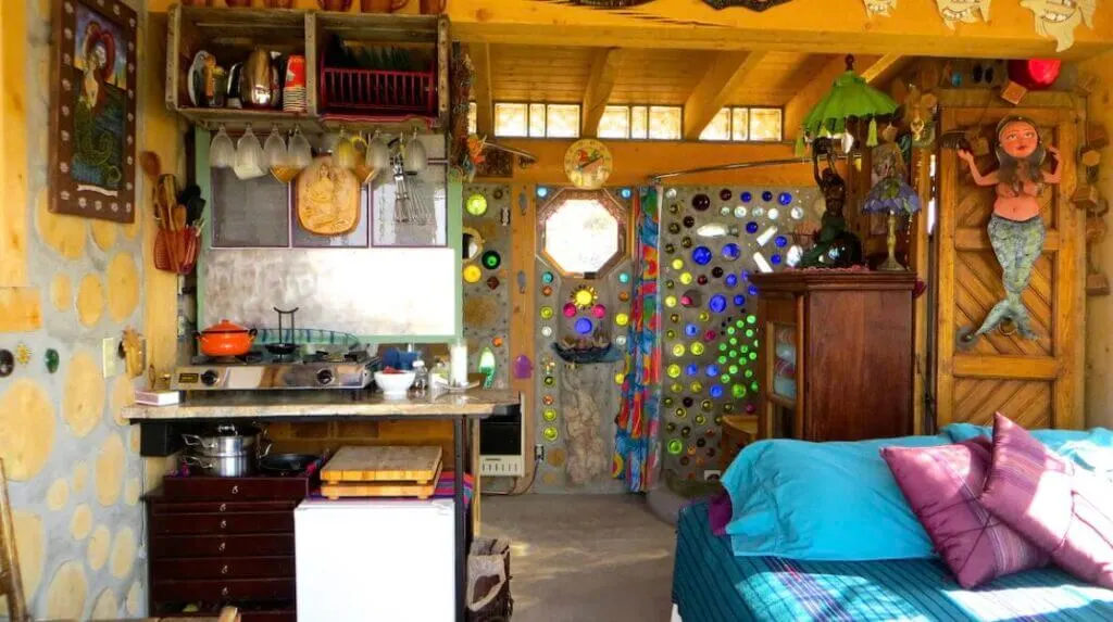 interior of Cute Mermaid Cottage in Colorado